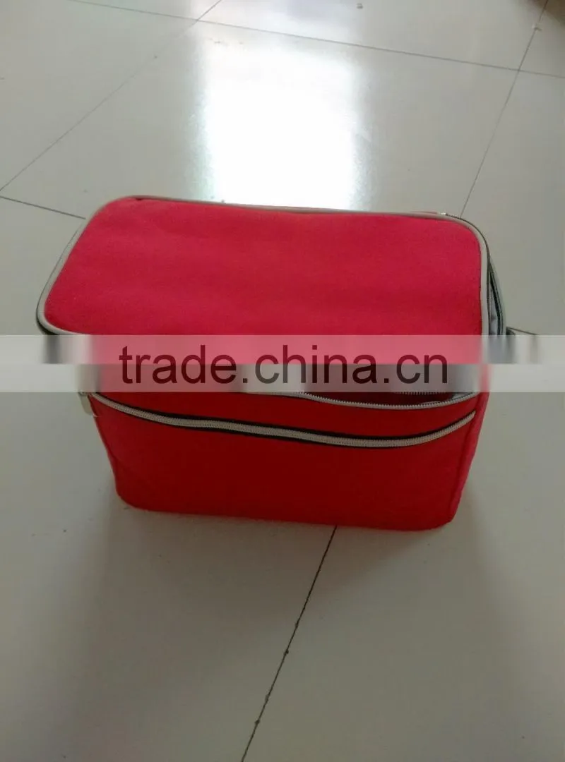 Custom Printed Logo frozen food insulated cooler bag