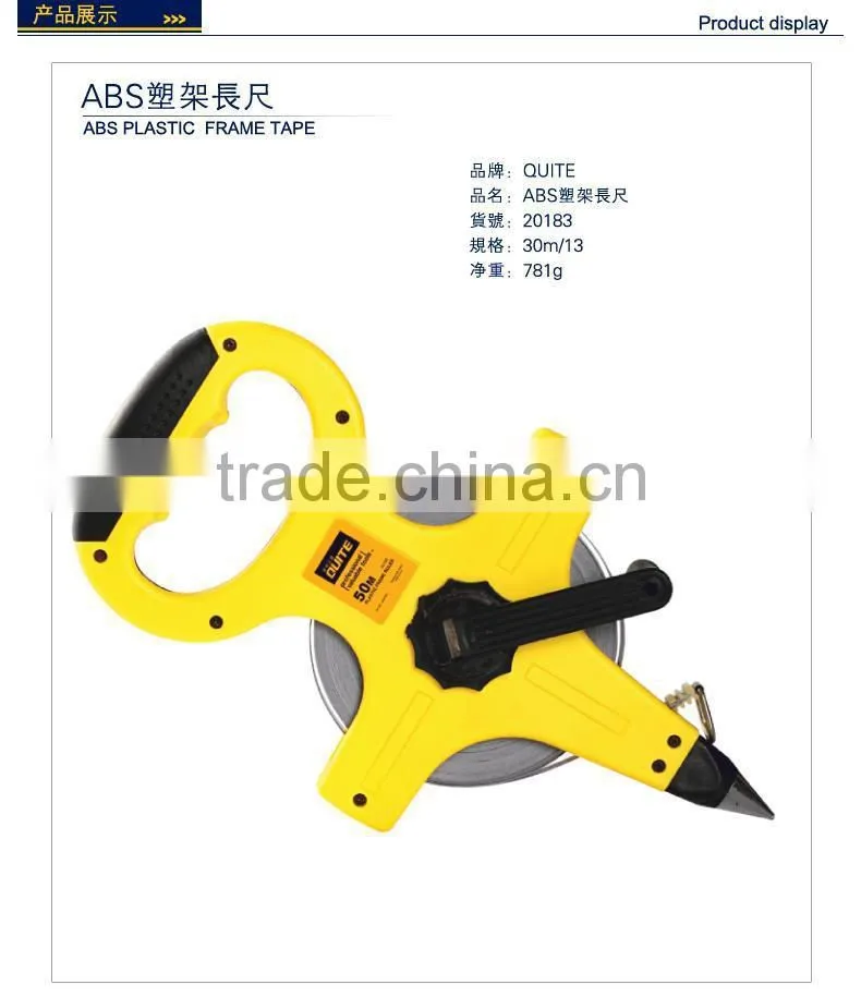 Abs Plastic Shell Long Steel Measuring Tape Long Distance Measurement