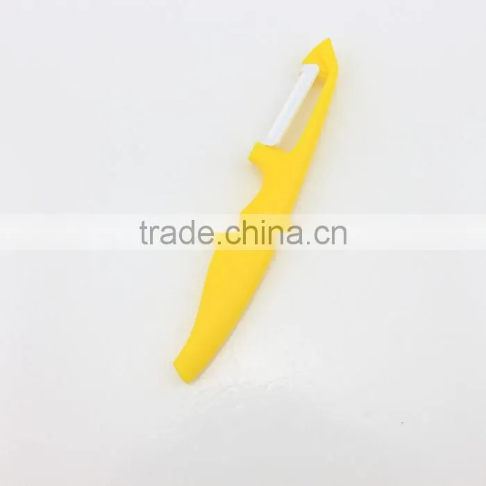 Plastic Handle Ceramic Blade Vegetable And Fruit Peeler