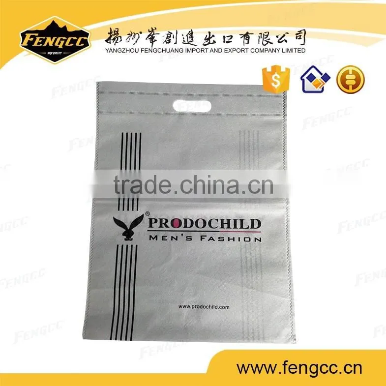 Cheap flat no botton non woven shopping bag for heat sealed craft