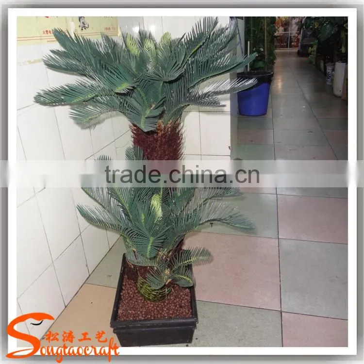 Artificial Mini palm trees and palm tree landscaping