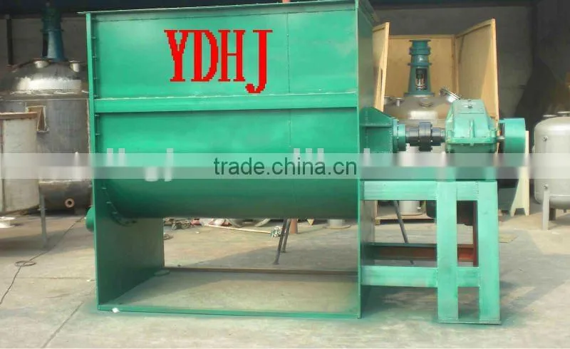 Double Helical Ribbon Horizontal Mixer For Pet Feed