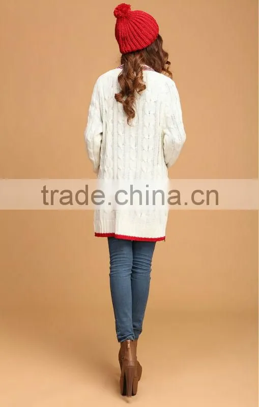 long winter sweater students knit sweater cardigan