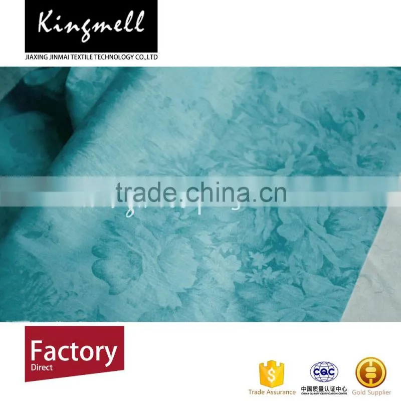 Custom Design OEM Cotton Fabric Green Floral Cotton Fabric Roll