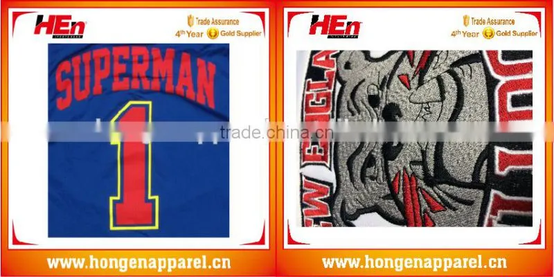 Hongen apparel sublimation print basketball apparel with your logo, name and number