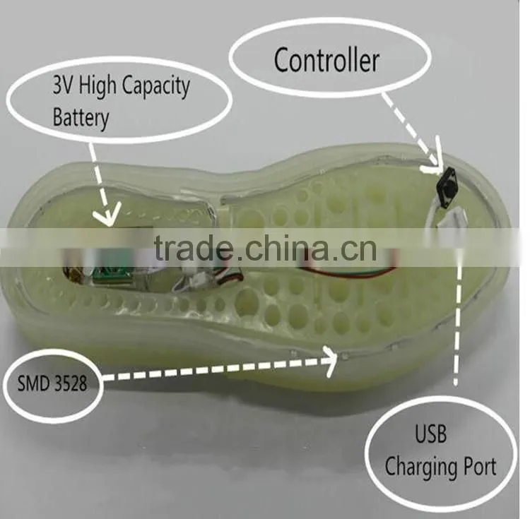 HFR-JS14 2015 wholesale cheap rubber platform customized bright light shoes