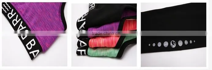 New Design Women gym running pants/bra fitness yoga sportwear suit