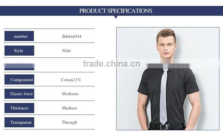 Custom Latest Fashion Mens Dress Shirt Design