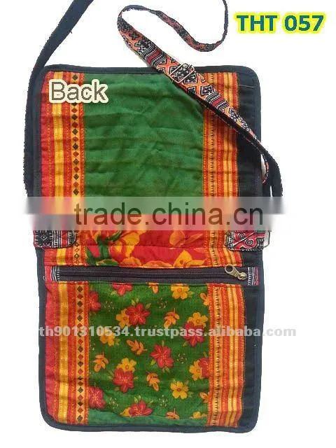 Thai Embroidered HMONG Hill Tribe Tote Hand Bag Shoulder Bag Cross Body Bag