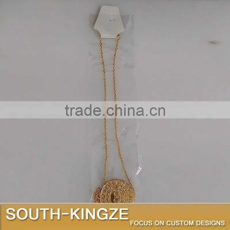 Gold Color Street Retail Jewelry Pendant