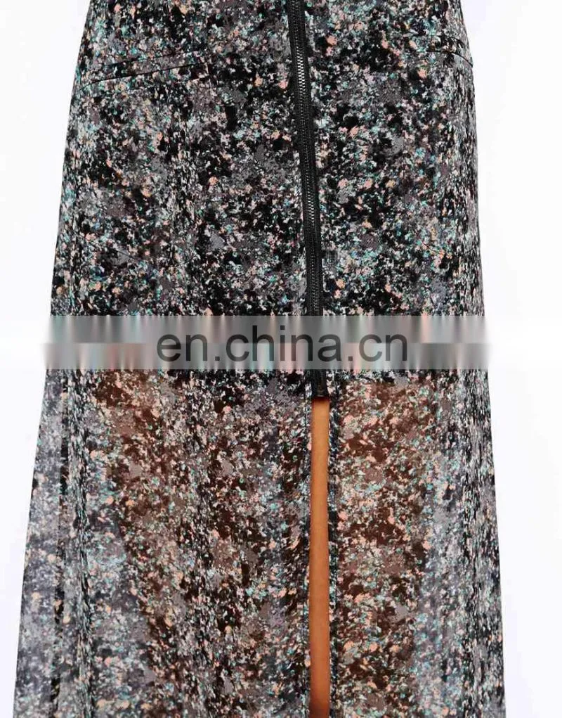 2014 Summer Elegant Mature Women Traditional Long Skirt
