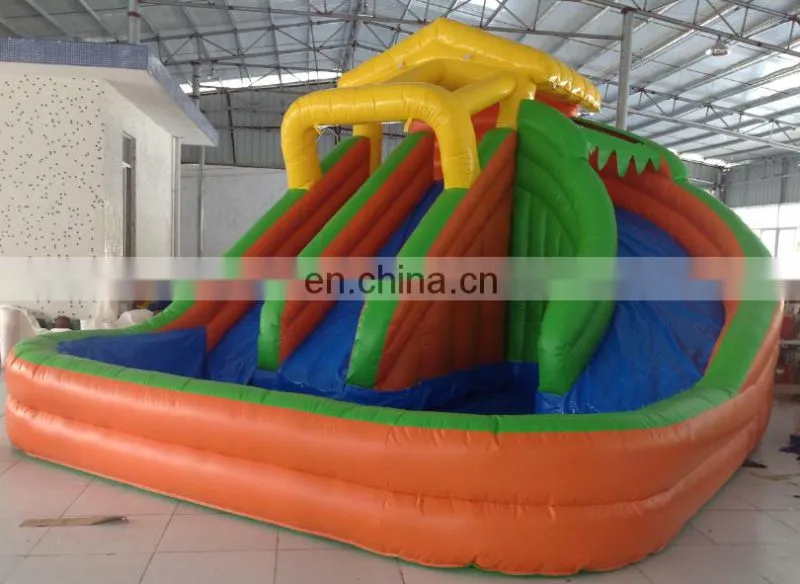 high quality Commercial grade inflatable water slide
