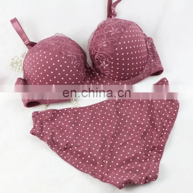 plus size D Cup bra set new sexy fancy bra panty set