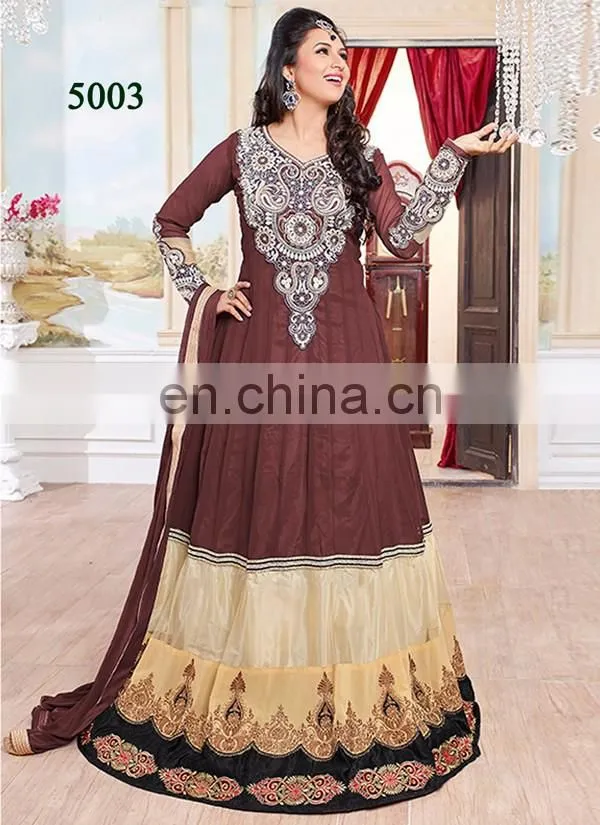 Floor Length Indian Salwar Kameez Design 2016