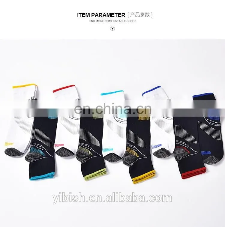 Foot Sleeve Plantar Fasciitis Compression Sleeve Socks Sore Achy Swelling Heel Ankle Running Basketball anti Fatigue Sock#YLW-07