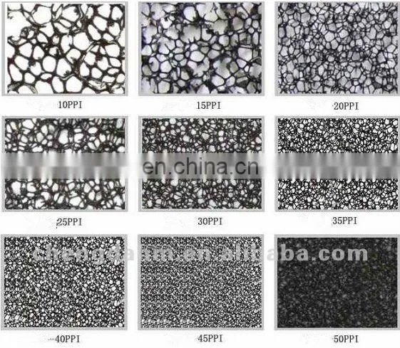 air dust water edm filter foam