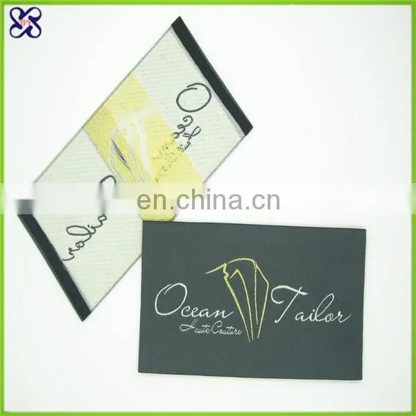 soft various woven label for garment