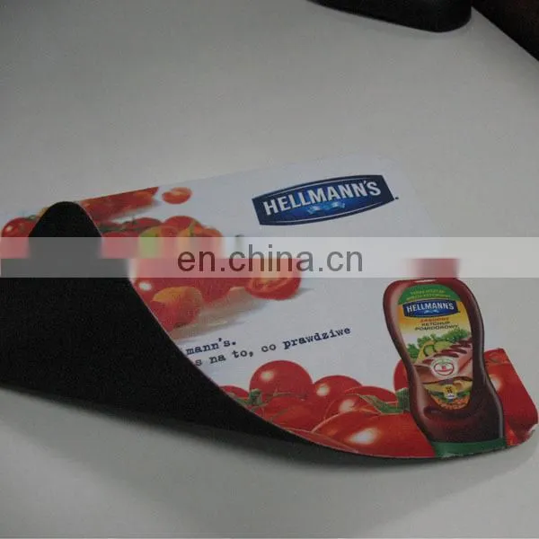 2017 BSCI Customers Advertising Logo Promotional plastic pp placemat