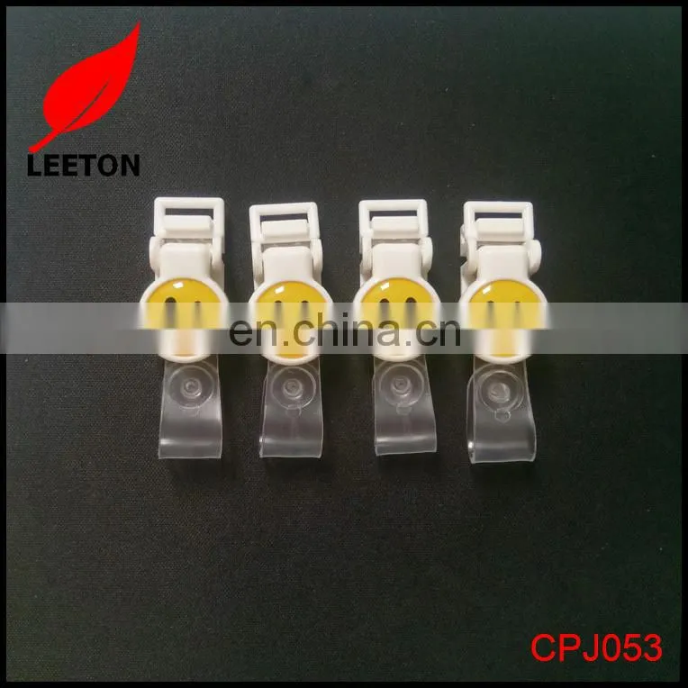 Factory custom plastic ID badge clip