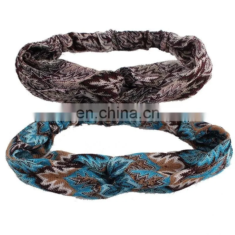 Popular Sublimation Printing Pattern Moisture Wicking Headband