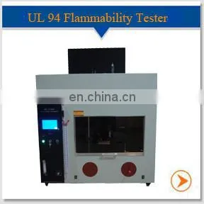 Textiles 45 Degree Flammability Tester Burning Test Machine