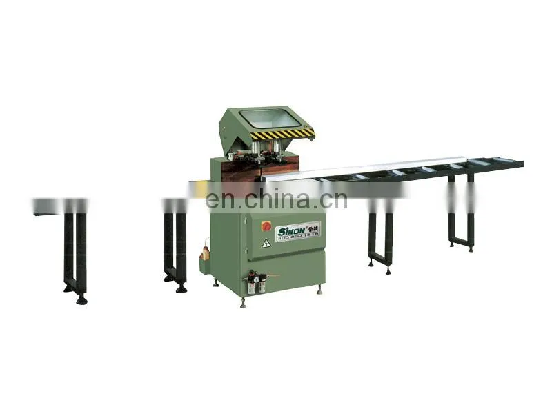 PVC Cutting Saw PVC Door Window Profile Production Line