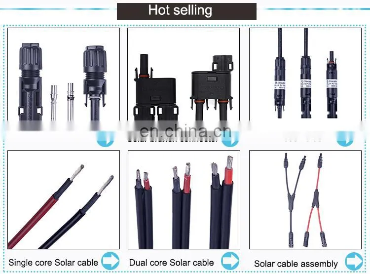 Slocable UV Resistance XLPE Twin Cores 4mm2 Electrical Cable Wire