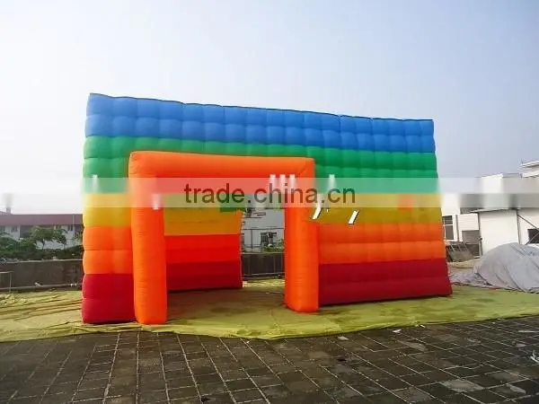 Airtight inflatable event tent,sealed air inflatable tent,once inflated inflatable tent building for sale
