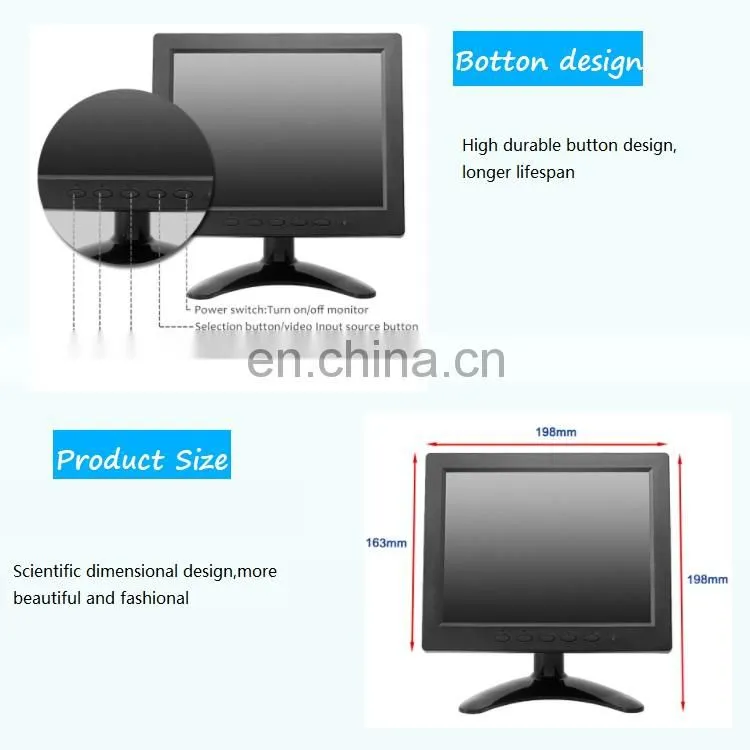 Factory direct sell best quality pos system lcd monitor pc screen