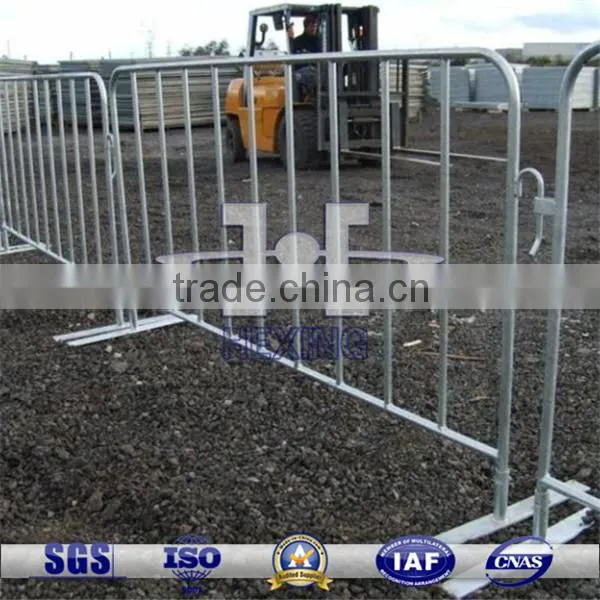 Powder Coated Carbon Steel Road Side Temporary Security Fence