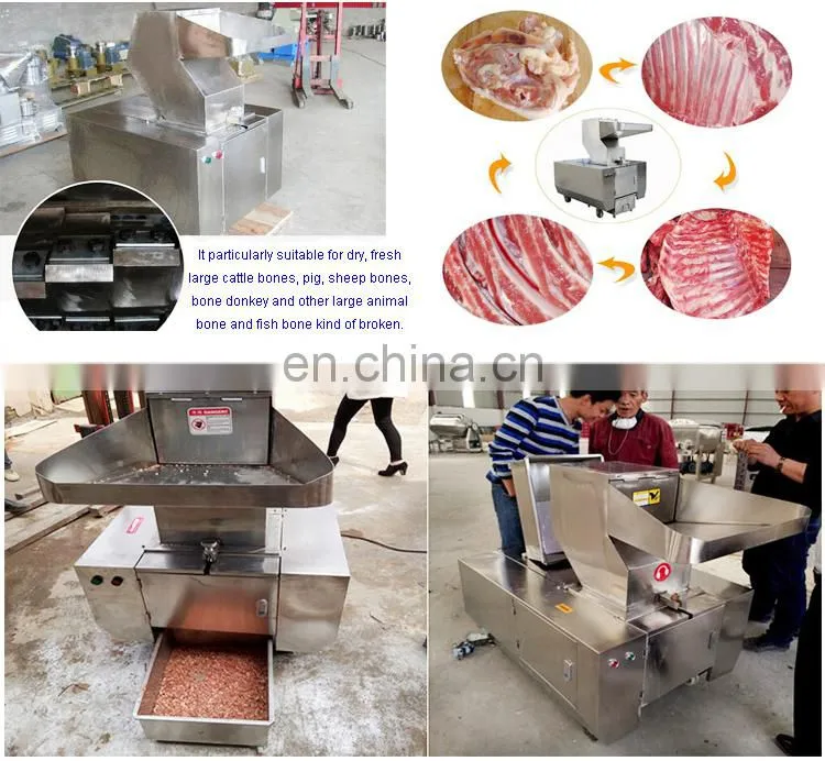 Big capacity cat Dog food bone crusher machine