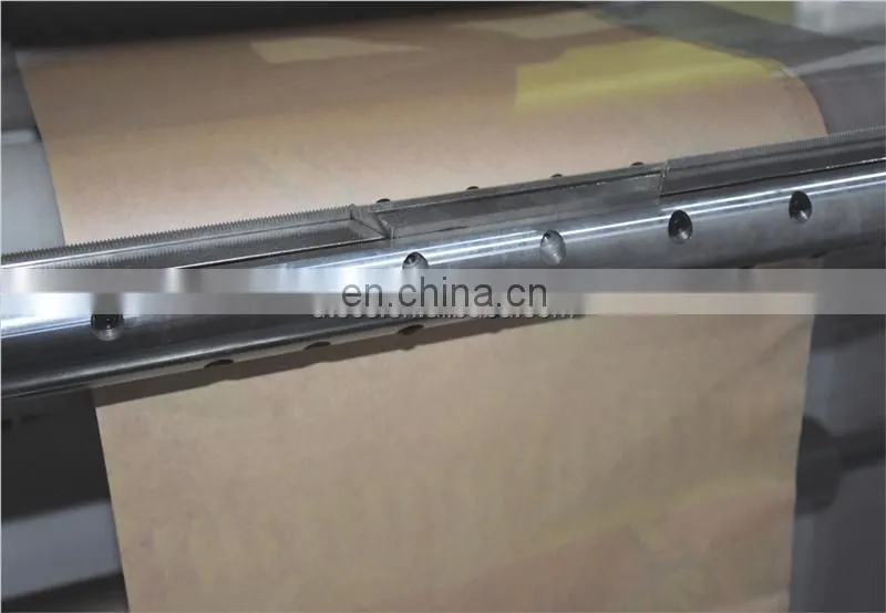 HSD400 Small Mini Used semi Automatic Flat V Bottom Food Shopping Paper Bag Making Machine