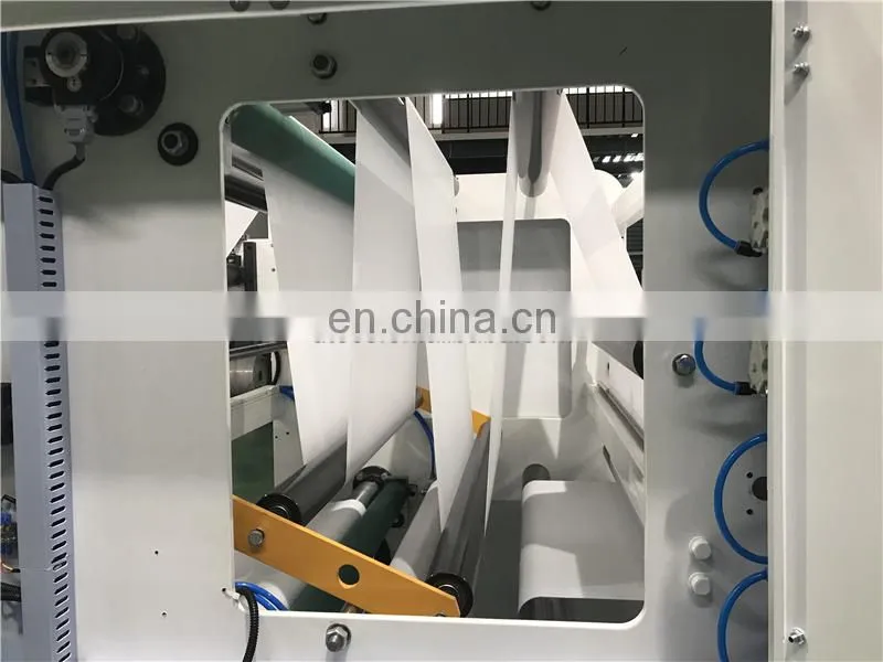 UTHQ1100K Automatic Dutch oven fryer parchment oil wax paper cross cutting sheeting machine