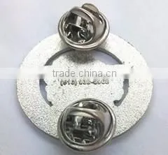 Enamel round star badges