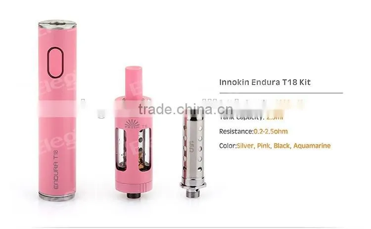 100% Authentic Innokin Endura T18 Kit with 1000mAh Wholesale Elego Stock