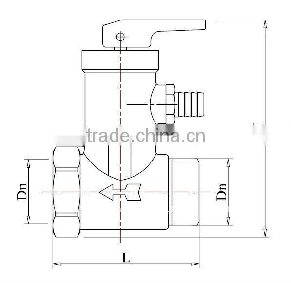 forged brass safety valve