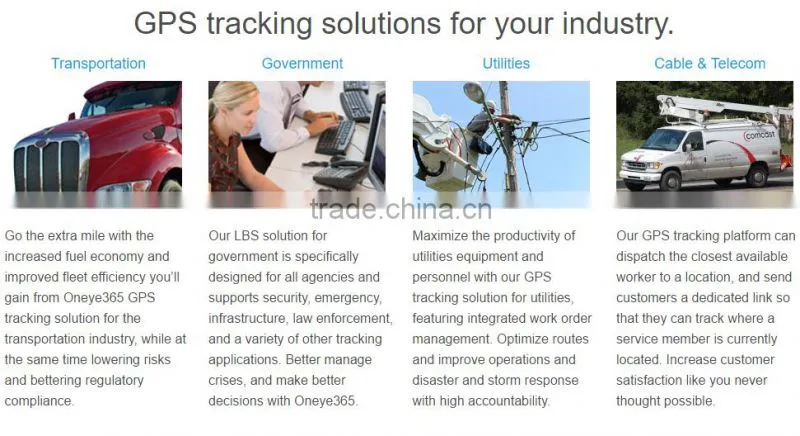 Global GPS tracking system with mobile tracking software