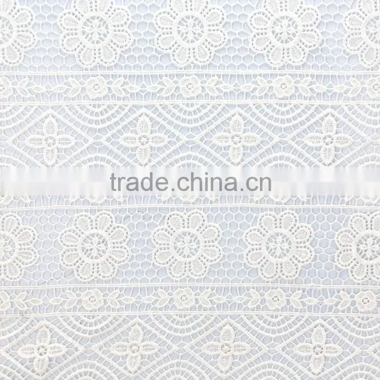 Hot sale promotional cheap cutwork lace embroidery designs african net lace fabric netting stretch mesh