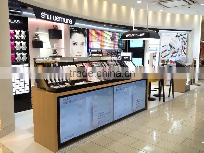 65" customized lcd monitor advertisement information kiosk with OEM smart commercial space interactive multimedia kiosk totem
