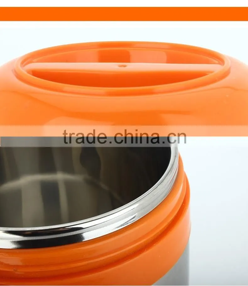 heating lunch tiffin box keep food hot stainless steel hot lunch box tiffin carrier with 1.5L