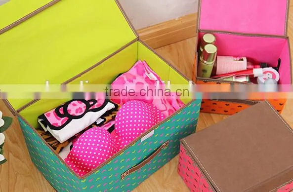 Foldable With Lid/PVC Storage Box