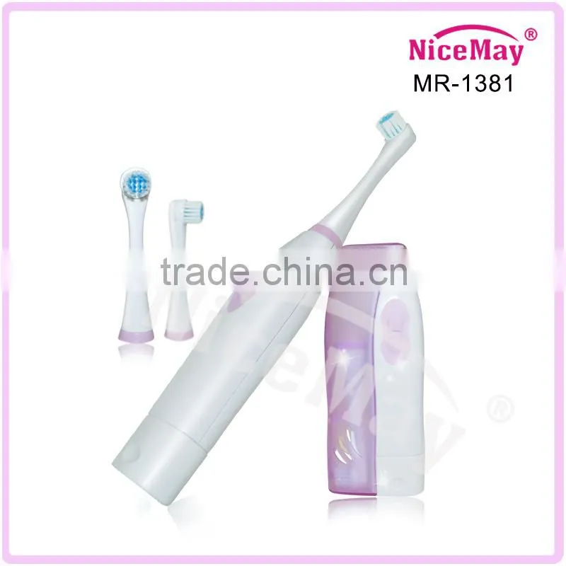 2014 new arrival electric toothbrush with replaceable brush head