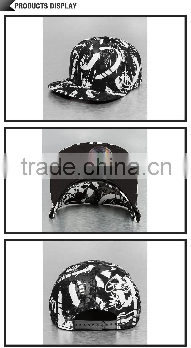 Western sport team beanie flat hat factory hip hop snapback cap custom logo