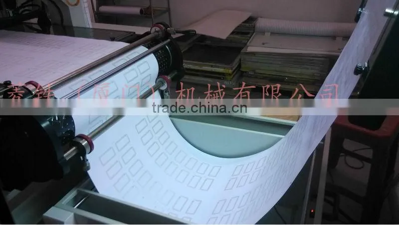 Full set roll to roll silk screen printing machinery