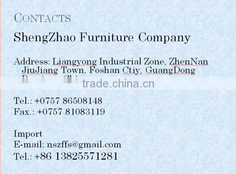 2015 new high back office chair seat back B816 in foshan