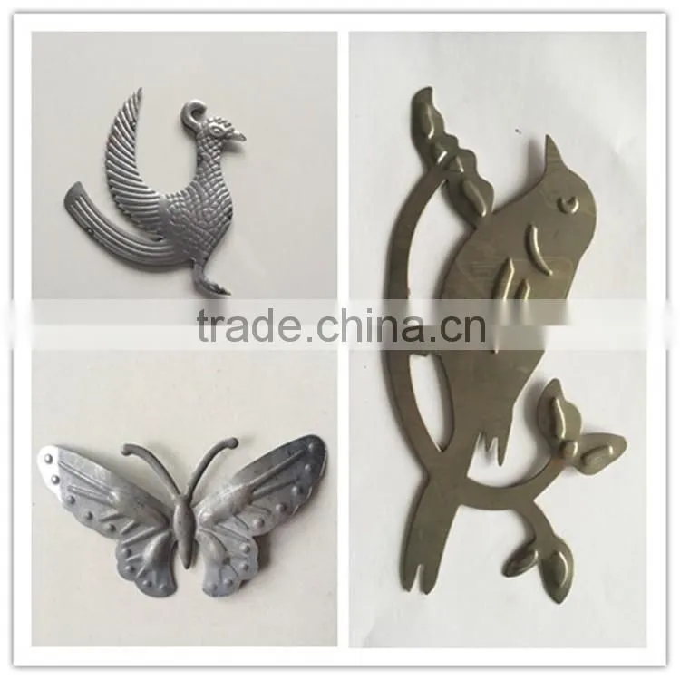 Iron Art Stamped Leaves /Fittings For Artistic Metal Gate/Fence/Stair Railings ,Iron Grills Parts Decorated