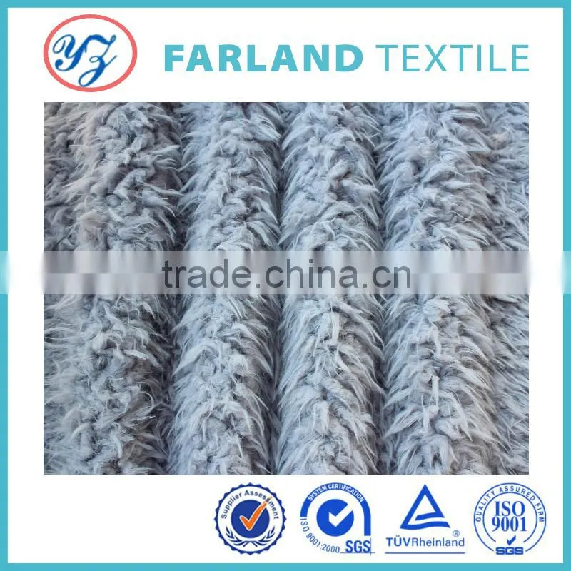 blanket in faux fur fashion women fabric 100%polyester