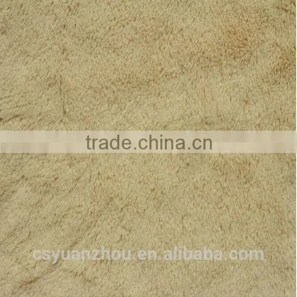 plain pv plush fabric