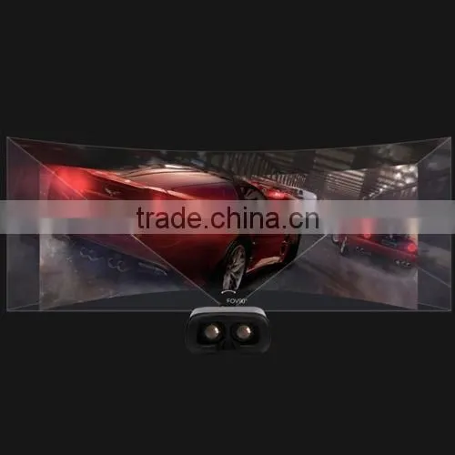3D VR BOX Case Virtual Reality Glasses Movies Games Case For 3.5-6.0 inch Phone