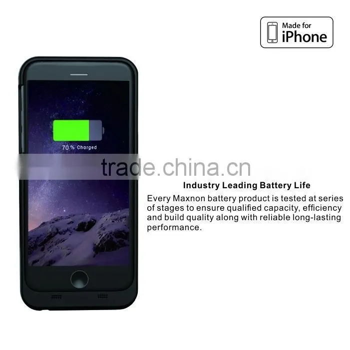 creative design extral protective battery case with MFI for iphone 6